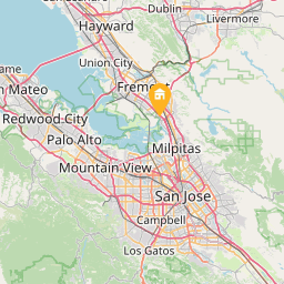 Fremont Marriott Silicon Valley on the map